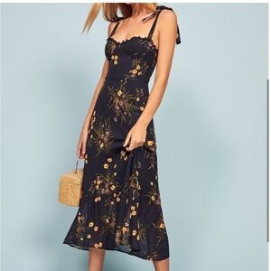 Commense Floral Midi Dress